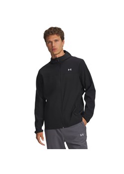 Męska kurtka do biegania Under Armour UA Velociti Pro Storm Jacket - czarna ze sklepu Sportstylestory.com w kategorii Kurtki męskie - zdjęcie 187958056