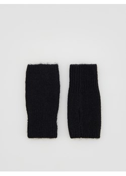 Reserved - Mitenki z domieszką wełny - czarny ze sklepu Reserved w kategorii Rękawiczki damskie - zdjęcie 187958297