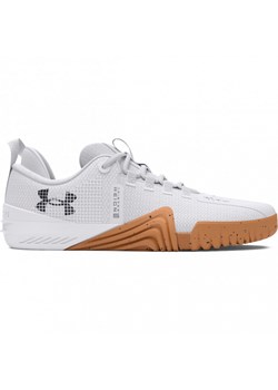 Męskie buty treningowe crossfit Under Armour UA TriBase Reign 6 - białe ze sklepu Sportstylestory.com w kategorii Buty sportowe męskie - zdjęcie 187959476