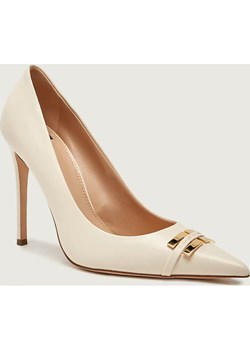 Elisabetta Franchi Skórzane szpilki ze sklepu Gomez Fashion Store w kategorii Czółenka - zdjęcie 187960109