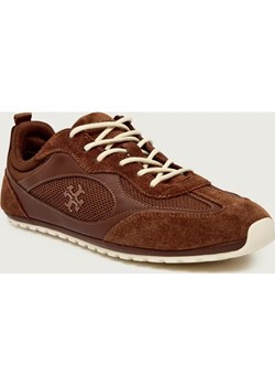 TORY BURCH Sneakersy FIELD | zamsz ze sklepu Gomez Fashion Store w kategorii Buty sportowe damskie - zdjęcie 187960165