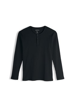 GATE Koszulka z żebrowanej dzianiny z guzikami S ze sklepu gateshop w kategorii T-shirty męskie - zdjęcie 187960675