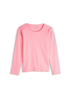 GATE Prążkowana bawełniana koszulka 3Y ze sklepu gateshop w kategorii Bluzki dziewczęce - zdjęcie 187960705