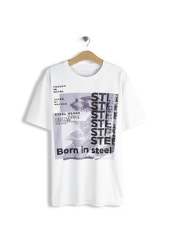 GATE Bawełniana koszulka z nadrukiem S ze sklepu gateshop w kategorii T-shirty męskie - zdjęcie 187960785