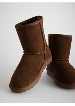 Reserved - Wysokie śniegowce - ciemnobrązowy ze sklepu Reserved w kategorii Śniegowce damskie - zdjęcie 187961425