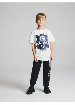 Reserved - T-shirt Messi - biały ze sklepu Reserved w kategorii T-shirty chłopięce - zdjęcie 187961487