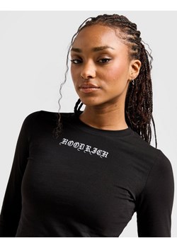 HOODRICH T-SHIRT DUSK LS BABY T BLK ze sklepu JD Sports  w kategorii Bluzki damskie - zdjęcie 187961926