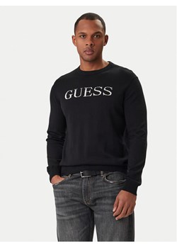 Guess Sweter M6RR19 Z4451 Czarny Regular Fit ze sklepu MODIVO w kategorii Swetry męskie - zdjęcie 187962625
