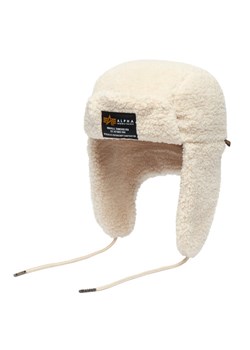 Alpha Industries Czapka Alpha Teddy Hat 108903 Biały ze sklepu MODIVO w kategorii Czapki zimowe męskie - zdjęcie 187962649