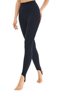 Bezszwowe legginsy z zapiętkami Straps S114, Kolor czarny, Rozmiar S/M, Gabriella ze sklepu Primodo w kategorii Spodnie damskie - zdjęcie 187963208