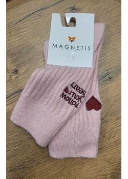 Skarpety damskie z aplikacją różowe CO-5057, Kolor różowy, Rozmiar uniwersalny, Magnetis ze sklepu Primodo w kategorii Skarpetki damskie - zdjęcie 187963249