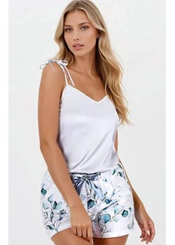 Dwuczęściowa piżama damska Emma, Kolor biało-srebrny, Rozmiar S, Momenti per me ze sklepu Primodo w kategorii Piżamy damskie - zdjęcie 187963506