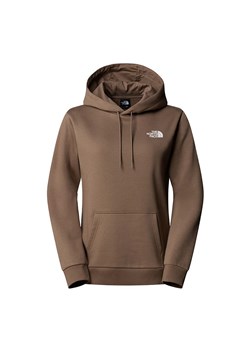 Bluza damska The North Face Simple Dome 0A89EYBOW1 - brązowa ze sklepu streetstyle24.pl w kategorii Bluzy damskie - zdjęcie 187963758