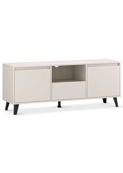 Kaszmirowy stolik RTV na nóżkach do salonu Z0-L31 ze sklepu Edinos.pl w kategorii Szafki RTV - zdjęcie 187963855