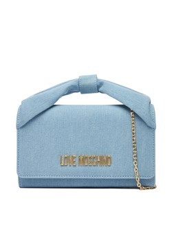 Torebka LOVE MOSCHINO JC4251PP0MKR0700 Niebieski ze sklepu eobuwie.pl w kategorii Kopertówki - zdjęcie 187964107
