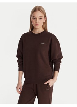 Guess Bluza V6RQ13 K9V31 Brązowy Regular Fit ze sklepu MODIVO w kategorii Bluzy damskie - zdjęcie 187964408