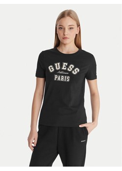 Guess T-Shirt V6RI15 J1314 Czarny Regular Fit ze sklepu MODIVO w kategorii Bluzki damskie - zdjęcie 187964445