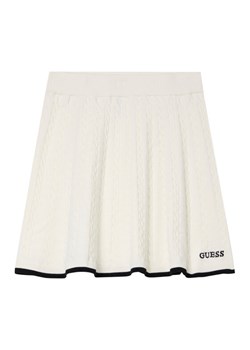 Guess Spódnica J6RD22 Z4652 Écru Regular Fit ze sklepu MODIVO w kategorii Spódnice dziewczęce - zdjęcie 187964468