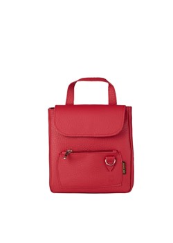 czerwony plecak skórzany Zoya ze sklepu Słoń Torbalski w kategorii Plecaki - zdjęcie 187965016