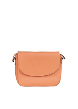 pomarańczowa mała torebka damska skórzana Camila na ramię ze sklepu Słoń Torbalski w kategorii Listonoszki - zdjęcie 187965029
