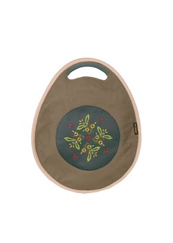 zielona torebka damska skórzana z funkcją plecaka  Jagoda ze sklepu Słoń Torbalski w kategorii Torby Shopper bag - zdjęcie 187965035