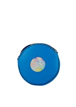 niebieska torebka damska skórzana Round ze sklepu Słoń Torbalski w kategorii Listonoszki - zdjęcie 187965055