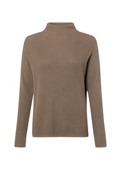 Marie Lund Sweter damski Kobiety Bawełna taupe jednolity ze sklepu vangraaf w kategorii Swetry damskie - zdjęcie 187965099