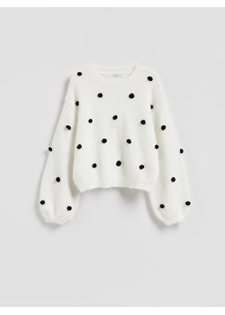 Reserved - Sweter w kropki - wielobarwny ze sklepu Reserved w kategorii Swetry damskie - zdjęcie 187965326
