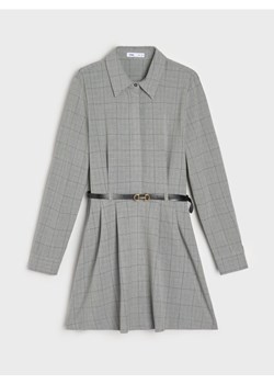 Sinsay - Elegancka sukienka koszulowa z paskiem - wielobarwny ze sklepu Sinsay w kategorii Sukienki - zdjęcie 187966059