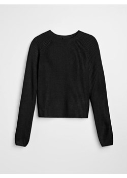 Sinsay - Basic sweter z długimi rękawami - czarny ze sklepu Sinsay w kategorii Swetry damskie - zdjęcie 187966077