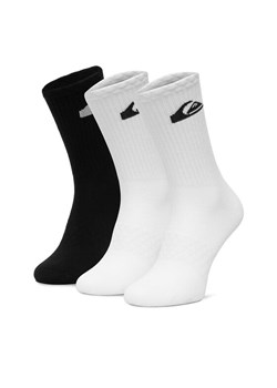 Skarpety długie Quiksilver CEO_BR_QUIK_2042_W_AW25 (3 PACK) Biały ze sklepu eobuwie.pl w kategorii Skarpetki męskie - zdjęcie 187966206