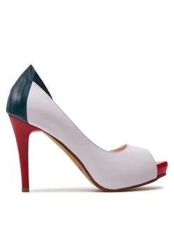 Szpilki R.Polański 0674-1 Biały ze sklepu eobuwie.pl w kategorii Czółenka - zdjęcie 187966227