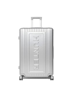 Walizka duża Hunter CEO-HUNTER-L-002-08-SILVER Srebrny ze sklepu eobuwie.pl w kategorii Walizki - zdjęcie 187966257