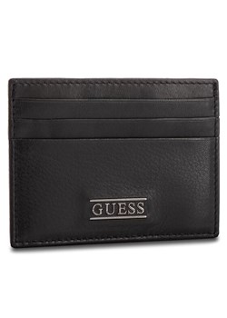 Guess Etui na karty kredytowe New Boston Card Case SM2420 LEA25 Czarny ze sklepu MODIVO w kategorii Etui - zdjęcie 187966805