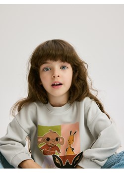 Reserved - Bluzka Bing - jasnoszary ze sklepu Reserved w kategorii Bluzki dziewczęce - zdjęcie 187967568