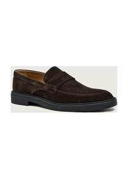 BOSS BLACK Loafersy Calev | zamsz ze sklepu Gomez Fashion Store w kategorii Mokasyny męskie - zdjęcie 187967776