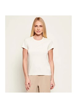 BOSS BLACK T-shirt Eventsa9 | Regular Fit | z dodatkiem jedwabiu ze sklepu Gomez Fashion Store w kategorii Bluzki damskie - zdjęcie 187967848