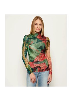 Desigual Półgolf JERS_TAPIZ_LACROI | Desigual x M. Christian Lacroix | Slim Fit ze sklepu Gomez Fashion Store w kategorii Bluzki damskie - zdjęcie 187967855