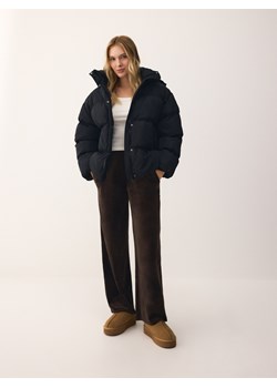 Reserved - Pikowana kurtka z kapturem - czarny ze sklepu Reserved w kategorii Kurtki damskie - zdjęcie 187968999
