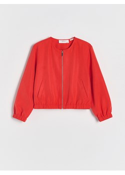 Reserved - Kurtka bomberka - czerwony ze sklepu Reserved w kategorii Kurtki dziewczęce - zdjęcie 187969009