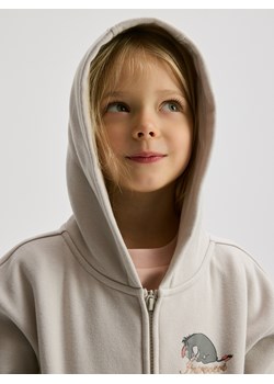 Reserved - Bluza Kubuś Puchatek - jasnoszary ze sklepu Reserved w kategorii Bluzy dziewczęce - zdjęcie 187969185