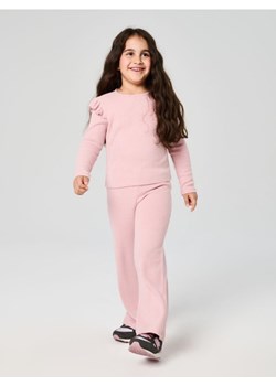 Sinsay - Komplet: bluzka i spodnie - różowy ze sklepu Sinsay w kategorii Komplety dziewczęce - zdjęcie 187970006