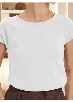 Sinsay - Koszulka z krótkim rękawem - biały ze sklepu Sinsay w kategorii Bluzki damskie - zdjęcie 187970037