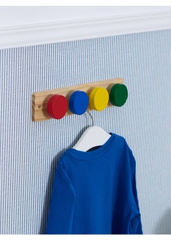 Sinsay - Wieszak ścienny z kolorowymi haczykami - wielobarwny ze sklepu Sinsay w kategorii Meble dziecięce - zdjęcie 187970058