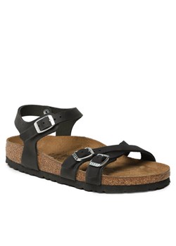 Sandały Birkenstock Kumba 1021487 Czarny ze sklepu eobuwie.pl w kategorii Sandały damskie - zdjęcie 187970748