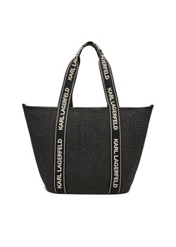 Torebka KARL LAGERFELD A1W46074 Czarny ze sklepu eobuwie.pl w kategorii Torby Shopper bag - zdjęcie 187970795