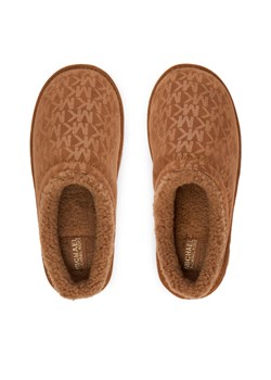 Kapcie MICHAEL Michael Kors MK03782220 Brązowy ze sklepu eobuwie.pl w kategorii Kapcie dziecięce - zdjęcie 187970806