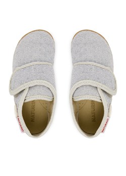 Kapcie Naturino Eppis 4000723-01-0Q03 S Szary ze sklepu eobuwie.pl w kategorii Kapcie dziecięce - zdjęcie 187970807