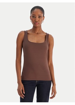 Vero Moda Top Million 10305800 Brązowy Regular Fit ze sklepu MODIVO w kategorii Bluzki damskie - zdjęcie 187971288