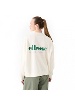 Damska bluza dresowa nierozpinana bez kaptura Ellesse Areski - biała ze sklepu Sportstylestory.com w kategorii Bluzy damskie - zdjęcie 187972747